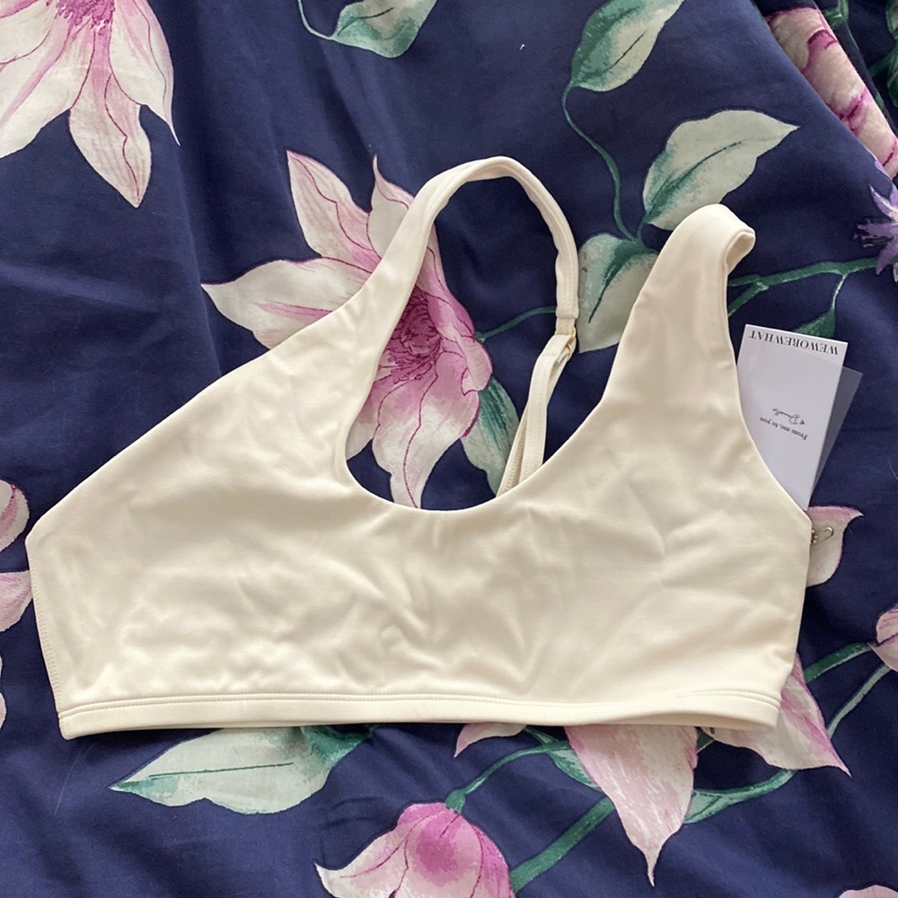 WeWoreWhat One Shoulder Bra Top